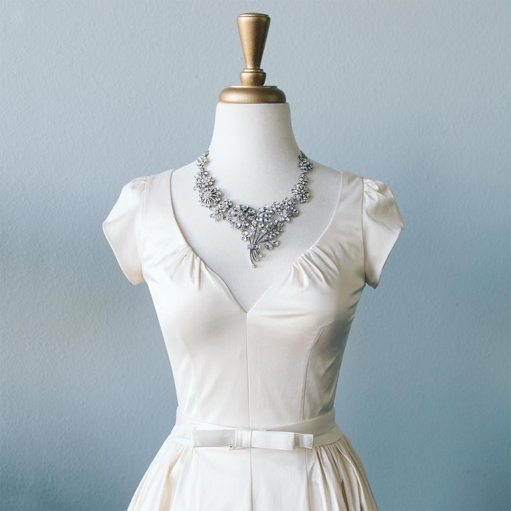 Trashy diva Antique white Liz dress bnwt
